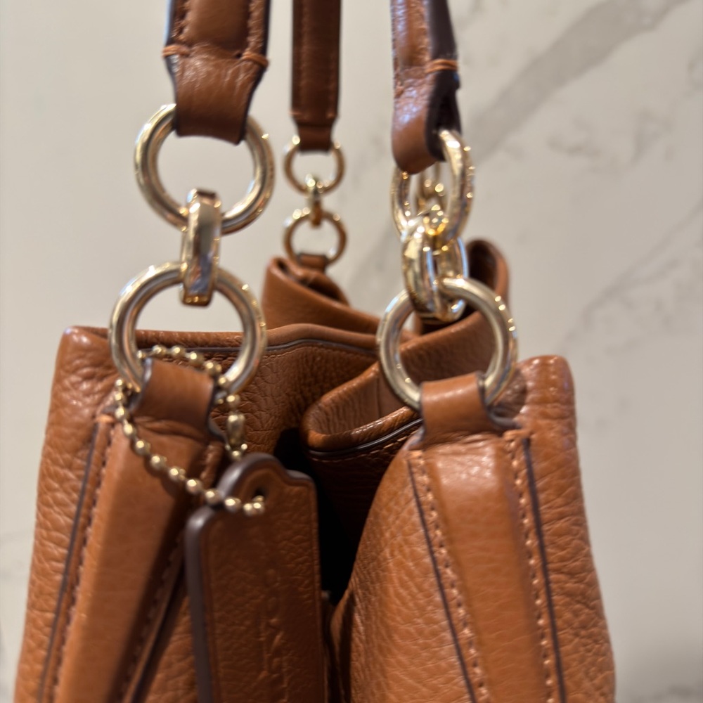 COACH PHOEBE MADISON LEATHER HOBO - Picture 5 of 15